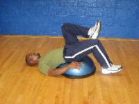 bosu ball ab exercise